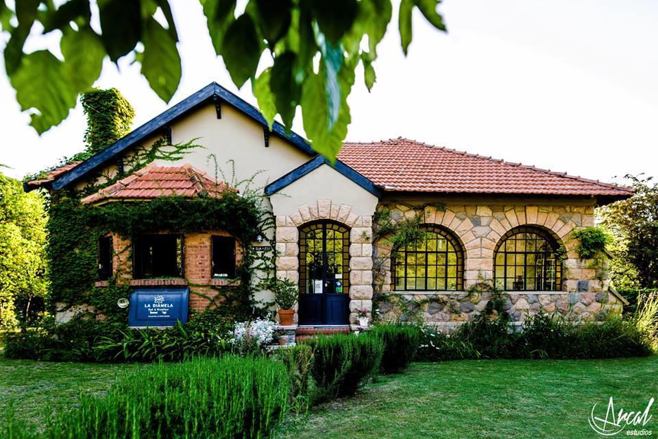 Posada La Diamela Hotel La Cumbre Bagian luar foto